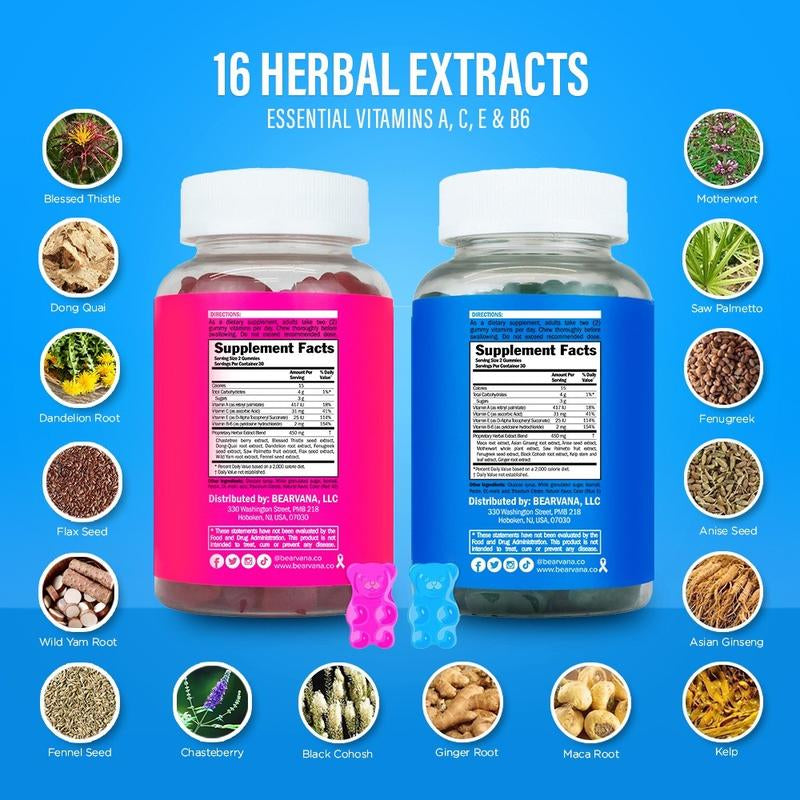 Women’S Support Supplement | Gummies Combo Pack